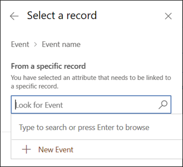 sélectionner un enregistrement Sélectionner un enregistrement