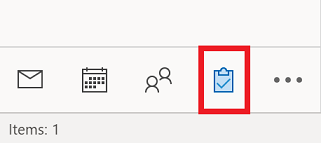 Accédez à vos tâches dans Microsoft Outlook.