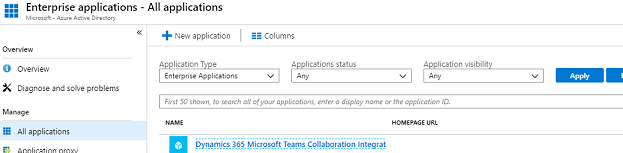 Intégration de la collaboration Dynamics 365 Microsoft Teams