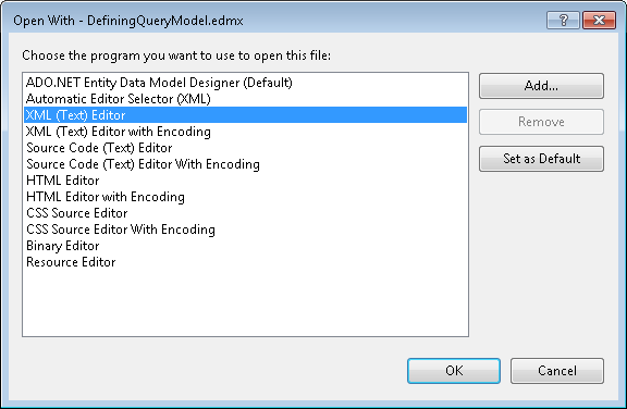 Éditeur XML