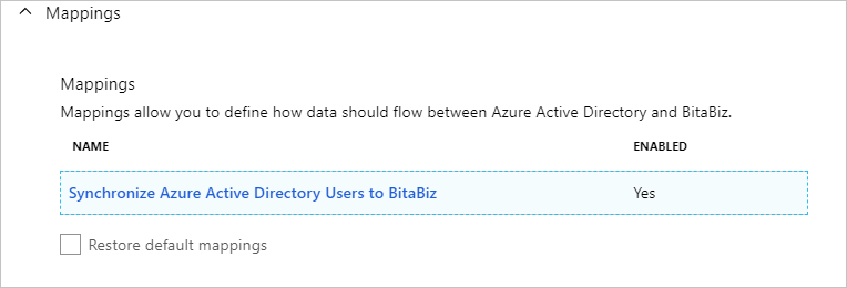 BitaBIZ User Mappings