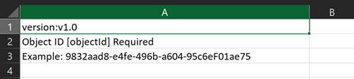 Capture d’écran de la sélection d’un fichier CSV local dans lequel vous répertoriez les utilisateurs que vous souhaitez ajouter