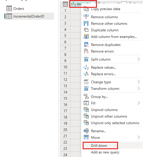 Capture d'écran montrant la fonction de plongée.