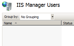 Screenshot that shows the Users dialog box. Contoso User is listed under Name.