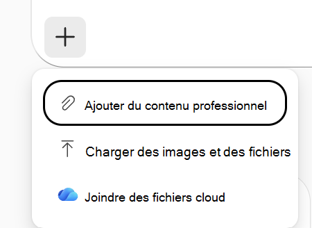 Capture d’écran de l’option permettant d’ajouter des sources de connaissances à un agent dans Agent Builder.