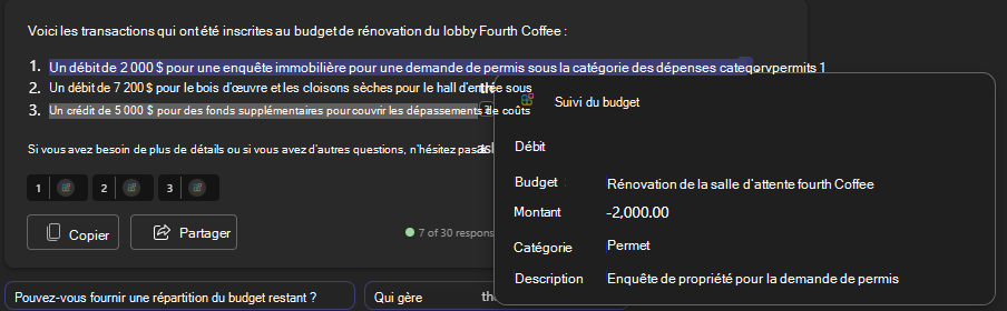 Carte adaptative qui rend une transaction de débit.