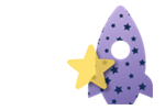 Illustration d’un navire-fusée en cours de déploiement.