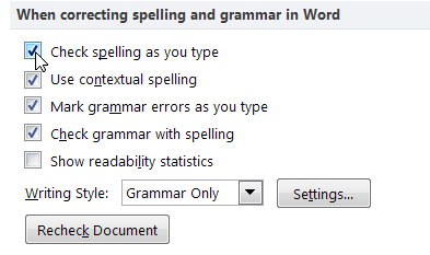 Le vérificateur d'orthographe ne fonctionne pas dans Word 2010 - Microsoft  365 Apps | Microsoft Learn