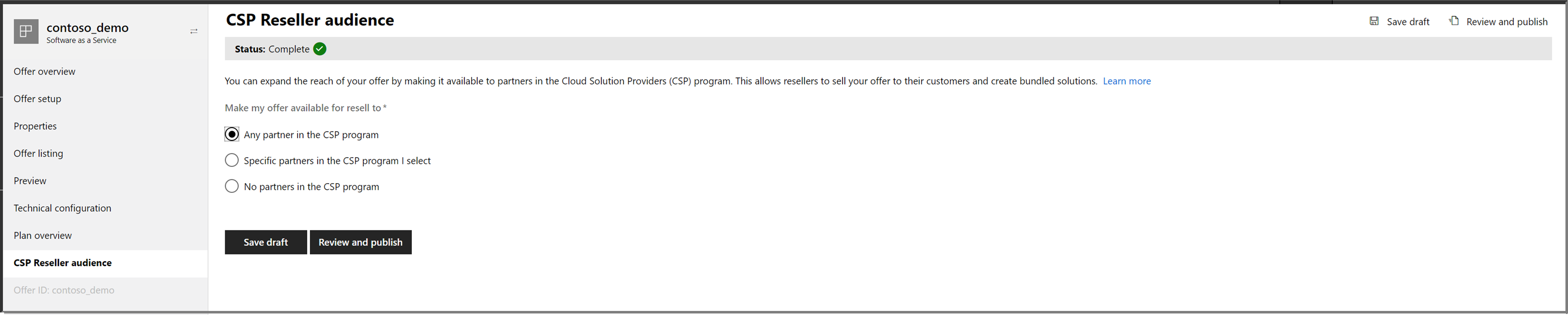 tout partenaire du programme CSP