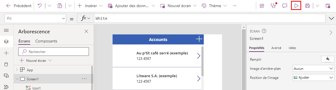 Exécuter l’application en mode Version préliminaire Exécuter l’application en mode Version préliminaire