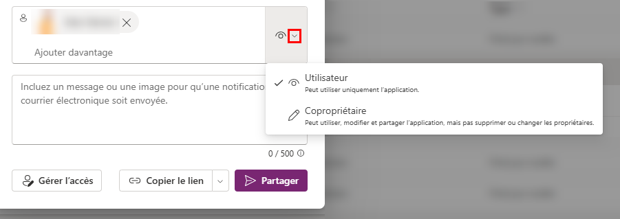 Partager avec un copropriétaire