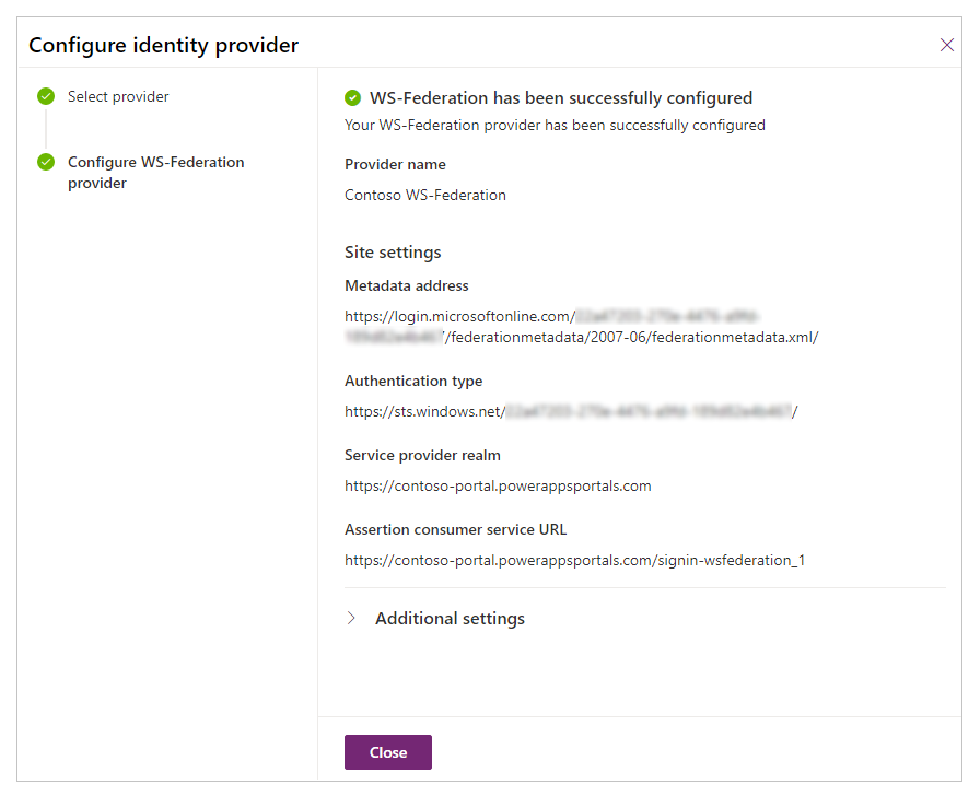 Confirmer la configuration Confirmer la configuration.