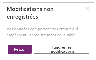 Enregistrer les modifications.