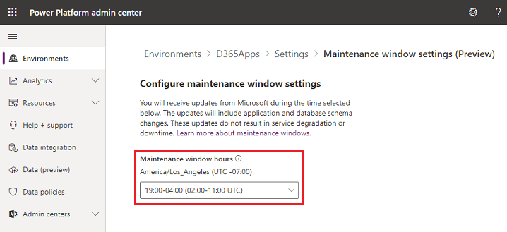 Sélectionnez une option de maintenance pour Microsoft