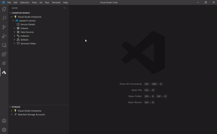 Gif de création d’un index