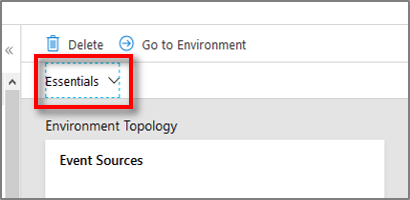 Expand Essentials section