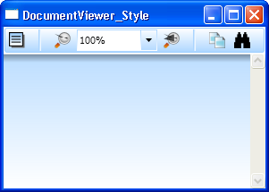 Screenshot: DocumentViewer extended style