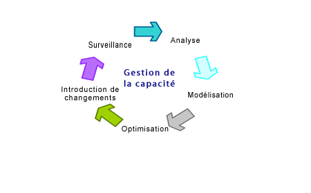 Figure 6. Gestion des capacités, un processus répétitif