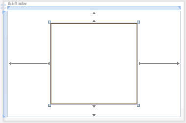 Zone de liste en Mode Conception