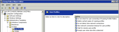 Figure 5 Fichiers ADM avec des icônes