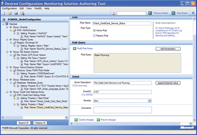 Figure 2 DCM Solution Authoring Tool