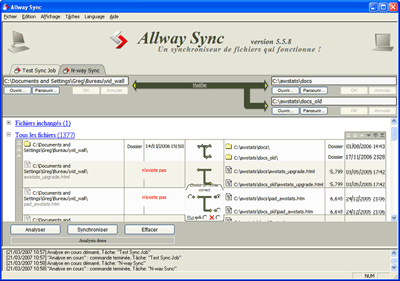 Synchronisation de fichiers et dossiers avec Allway Sync 