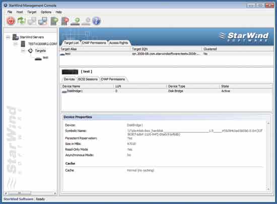 StarWind iSCSI SAN Software