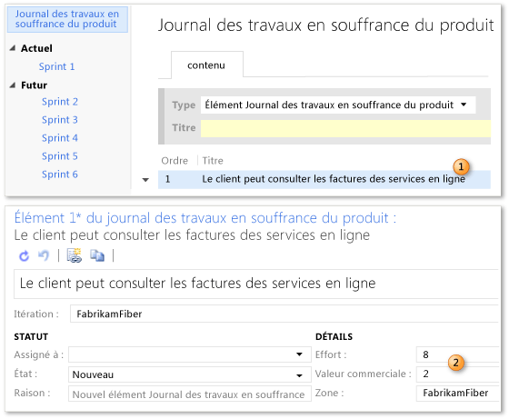 Estimer l'effort et la valeur commerciale