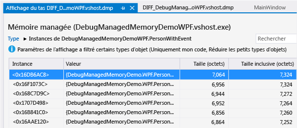 Table Instances