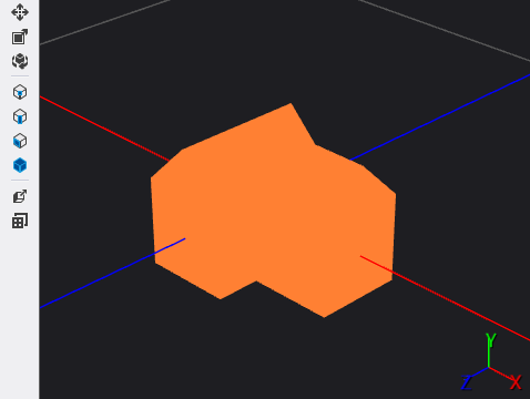 Digit-3D-Model-Effect 3-D scene that shows the basic color effect