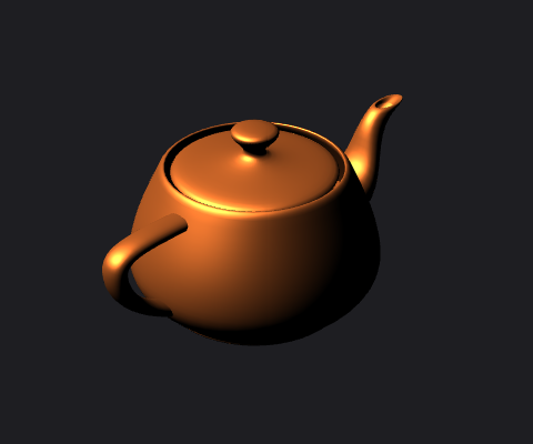 Digit-Lighting-Model Phong lighting applied to a model