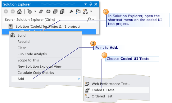 CodedUI_Create Create a coded UI test