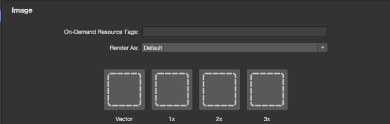 Interface de l’éditeur d’ensemble d’images