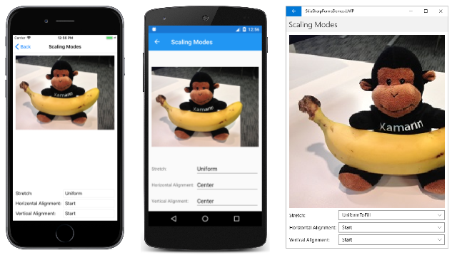 Modes de mise à l’échelle Modes de mise à l’échelle