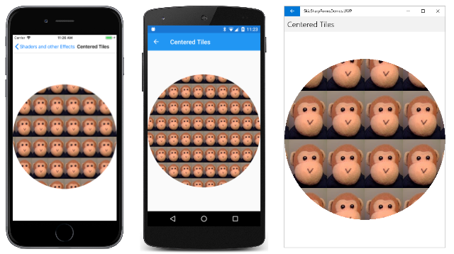 Vignettes centrées de remplacement Vignettes centrées de remplacement
