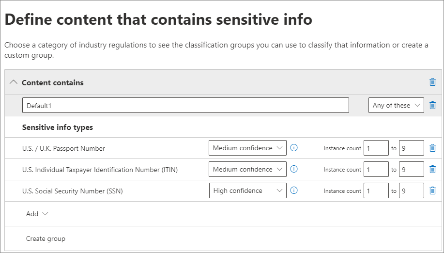 Modèles de stratégies avec des types d’informations sensibles