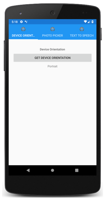 Dependency Service application screenshot