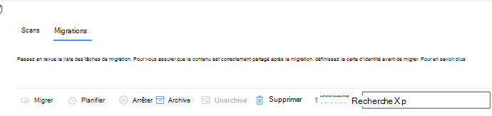 barre de menus archive