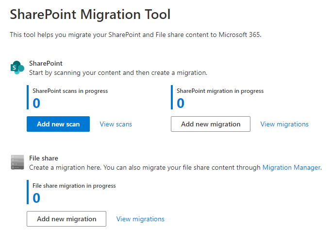 Créer une tâche dans l'outil de migration SharePoint (SPMT) - Migrate to  Microsoft 365 | Microsoft Learn