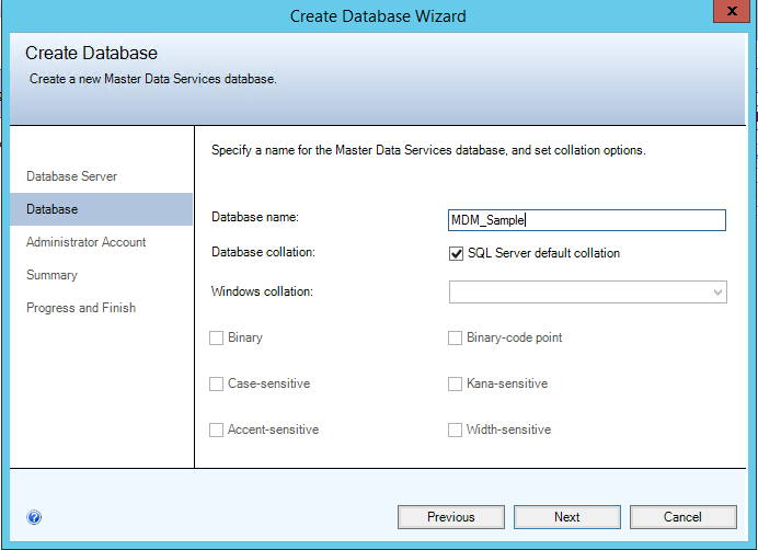 Créer et configurer la base de données