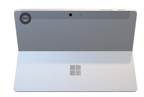 NFC sur Surface Go pour les entreprises