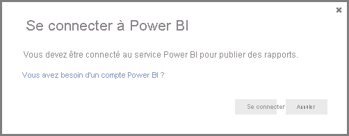 Connectez-vous à Power BI