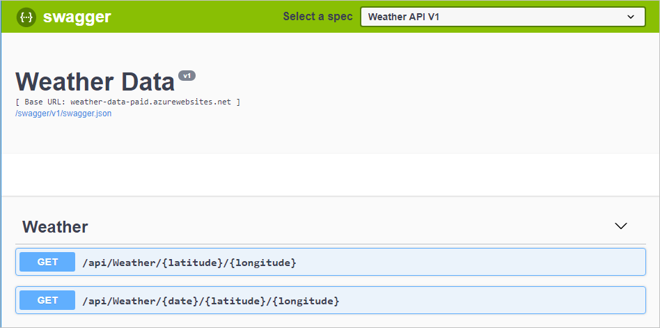 Vue Swagger.