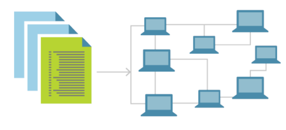 Diagramme montrant l’infrastructure en tant que code.