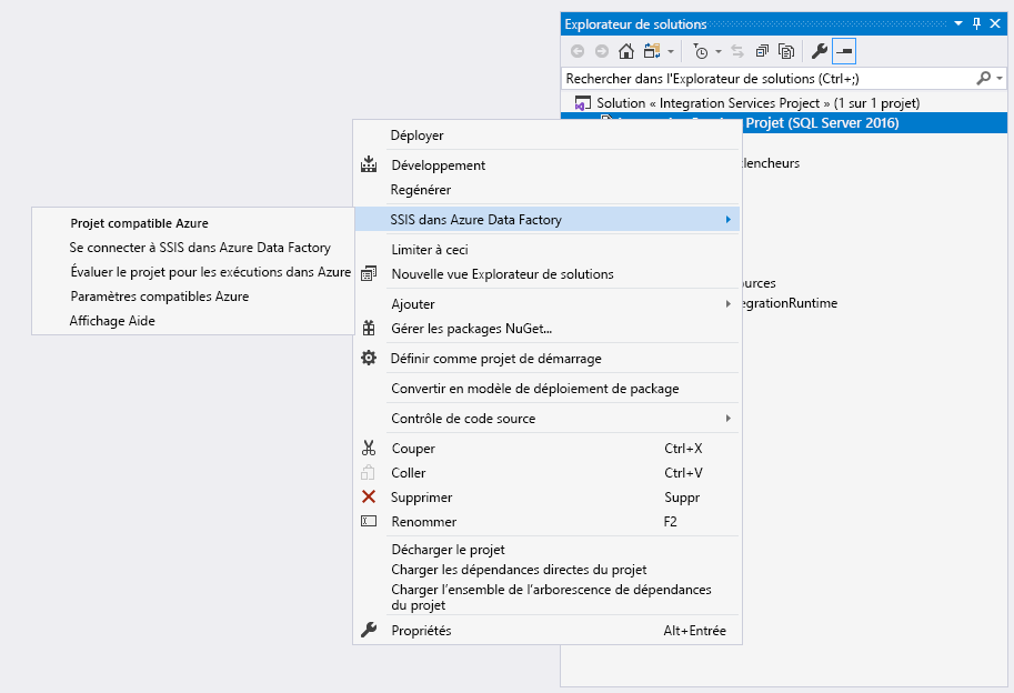 Enabling SSIS in Azure Data Factory