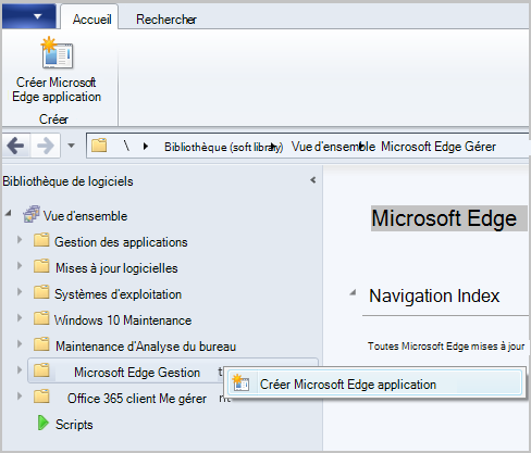 Comment ajouter Edge dans Gestion Microsoft Edge