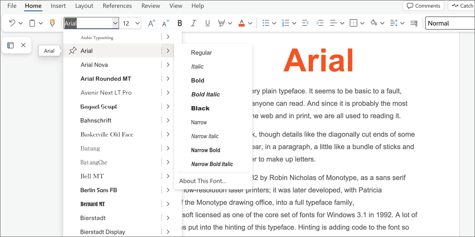 Arial Poster 5