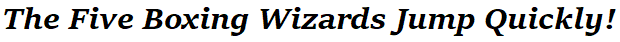 Sitka Text Bold Italic sample