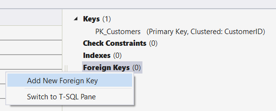 Créer une base de données et ajouter des tables - Visual Studio (Windows) |  Microsoft Learn