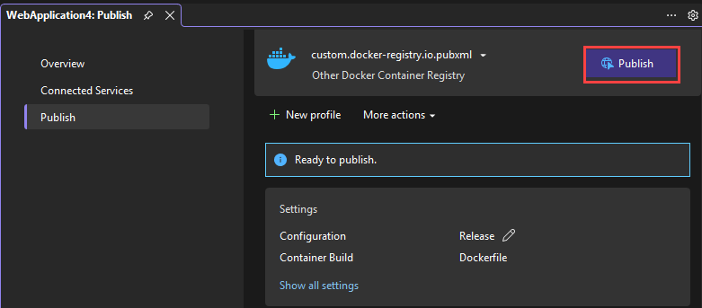 Capture d’écran montrant la page récapitulative.